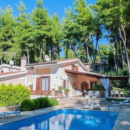 Naftilos Villa Sani With Private Pool المظهر الخارجي الصورة